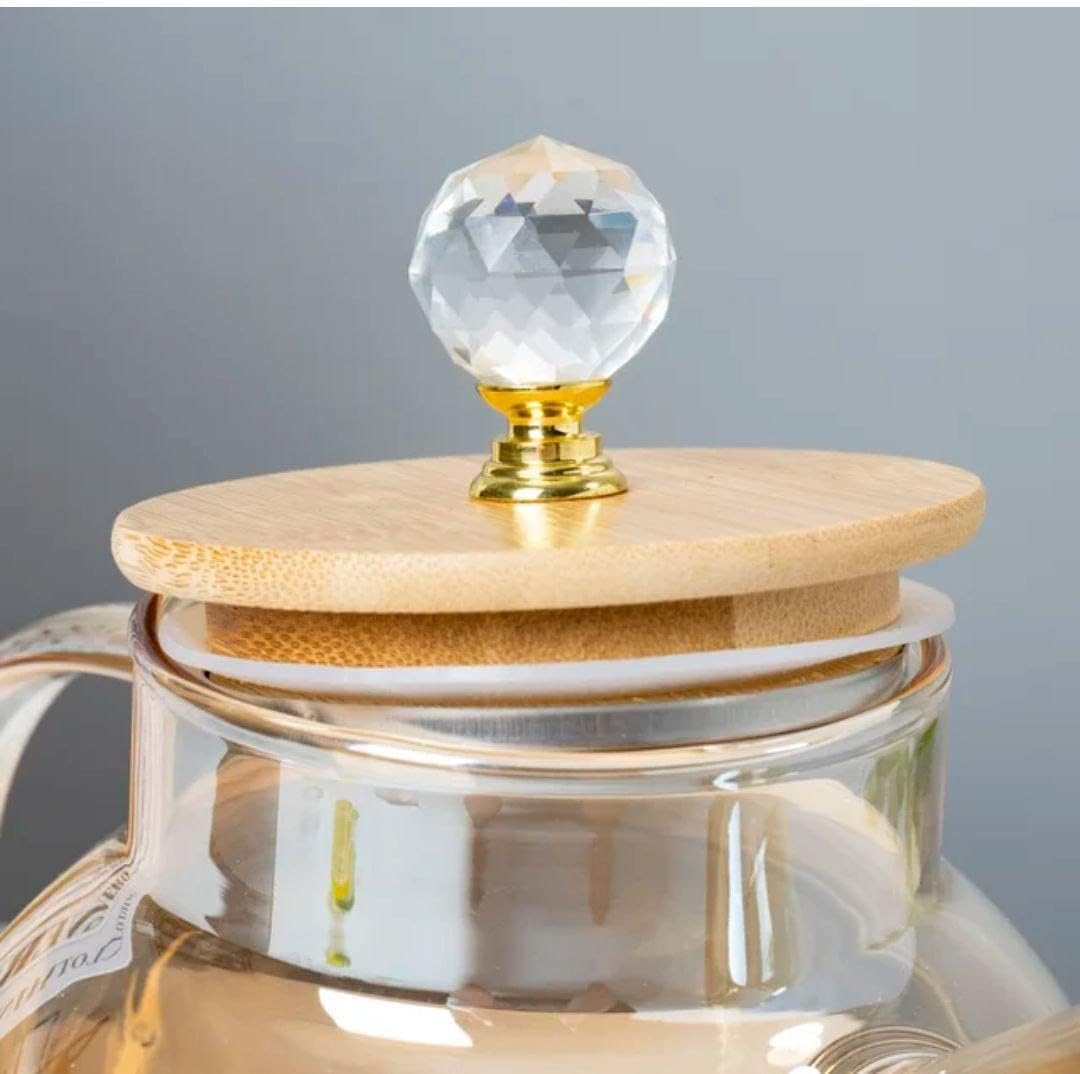 Drinkware Co Borosilicate Glass Tea Kettle