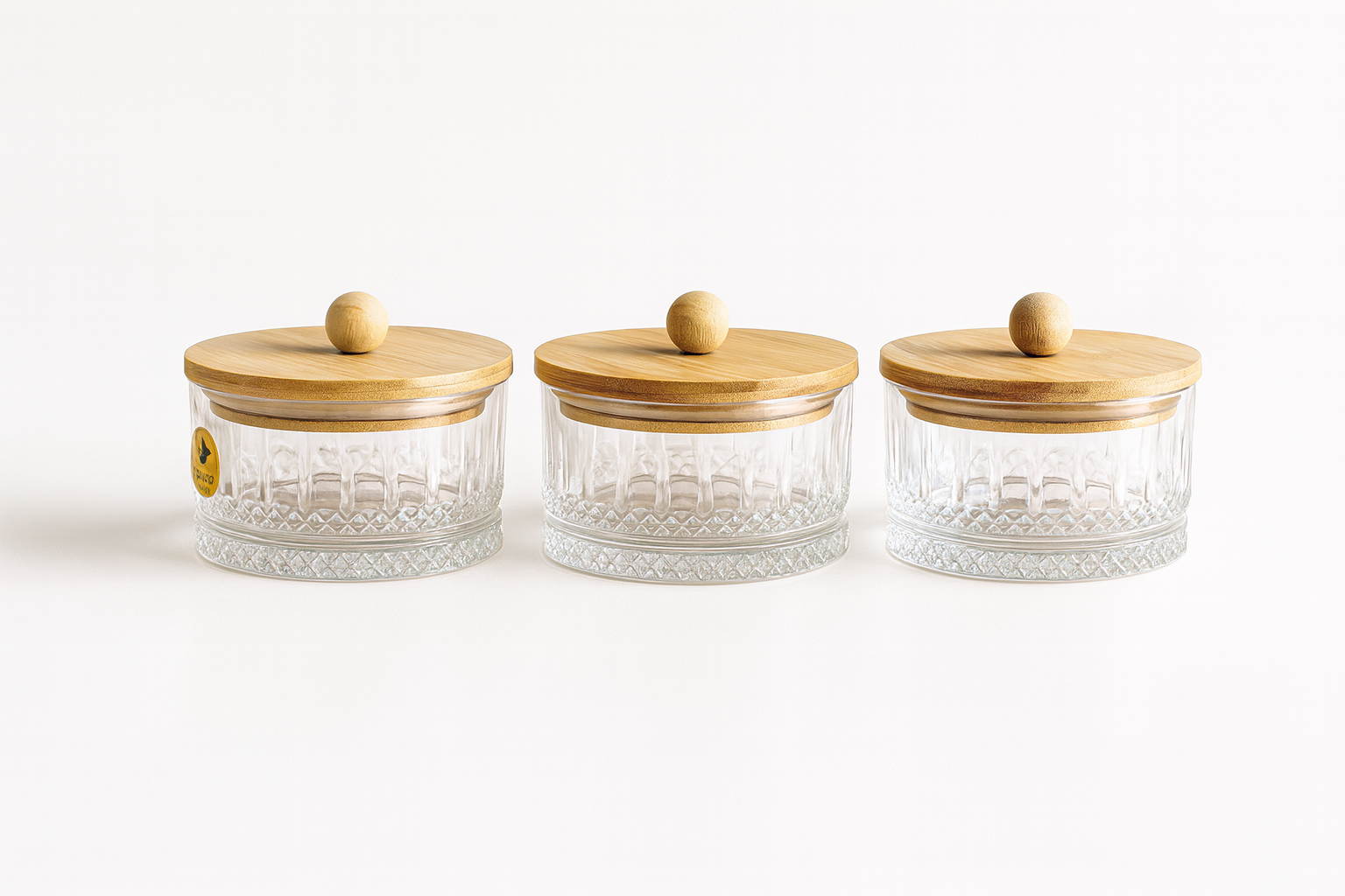 Drinkware Co 3 PC JAR IN TRAY SET