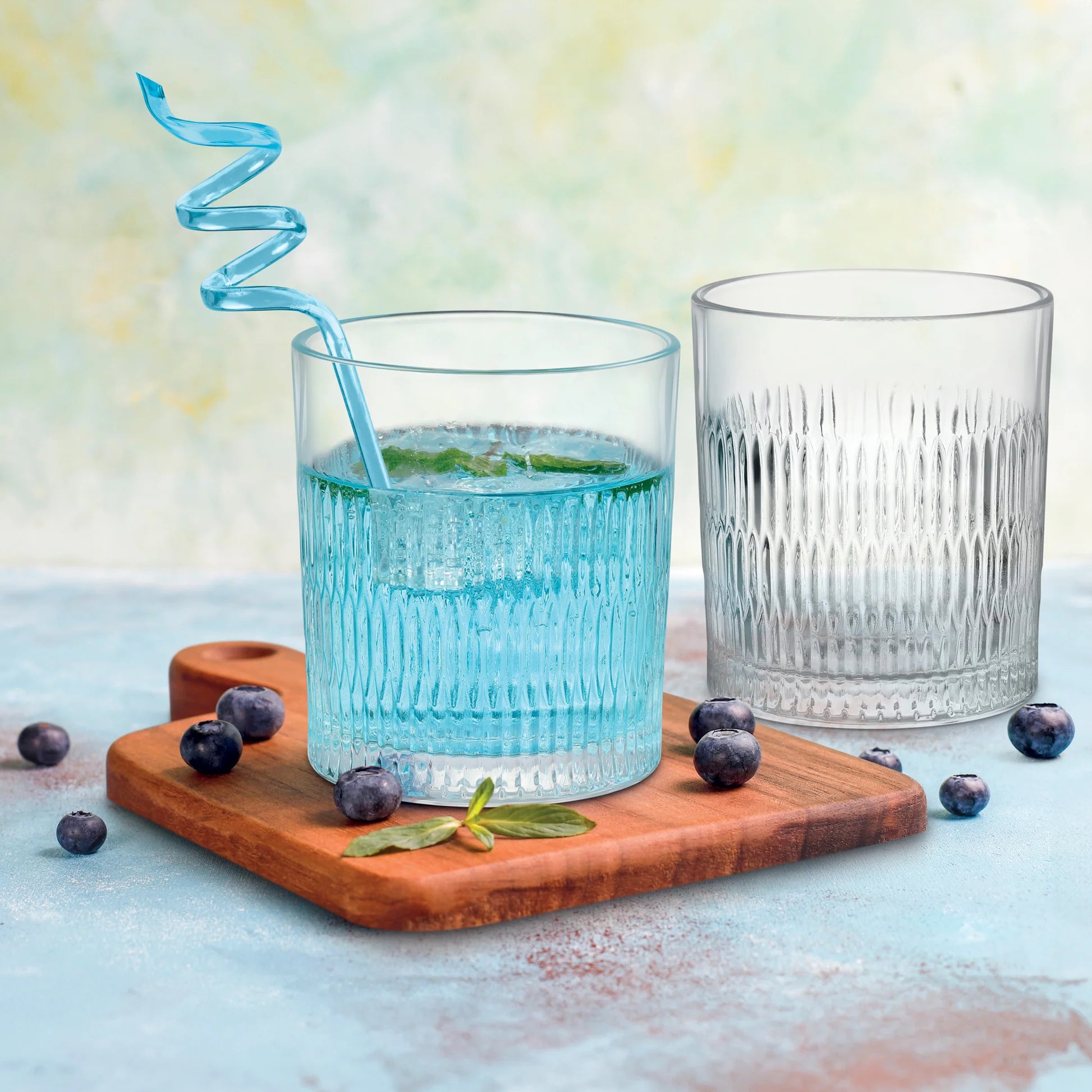 Drinkware Co Juice Tumbler I Premium Glass
