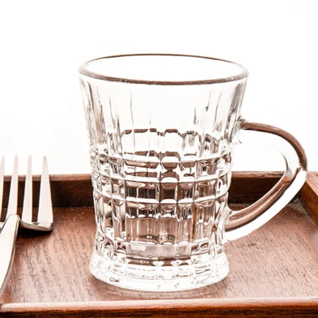 Drinkware Co Diamond Tea Cup6 PCS 95 ML TEA MUG IN COL BOX 12 SET CTN